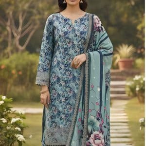 Aneela's Embroidered Lawn Unstitched