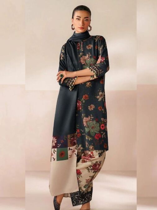 Baroque Embroidered Premium Lawn Unstitched