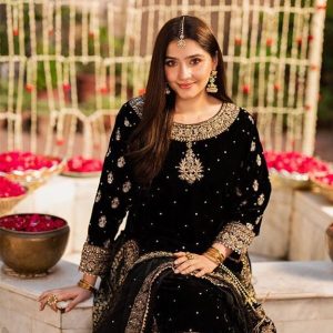 Haseen's Chiffon Fabric Unstitched