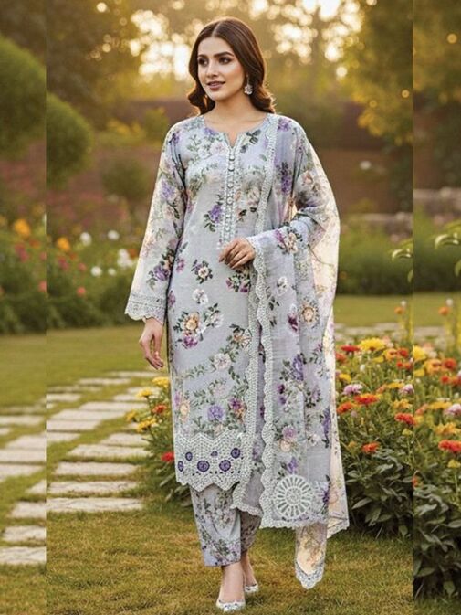 Iznik Embroidered Lawn Unstitched
