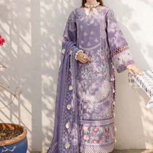 Bin ILays Embroidered Cotton Unstitched