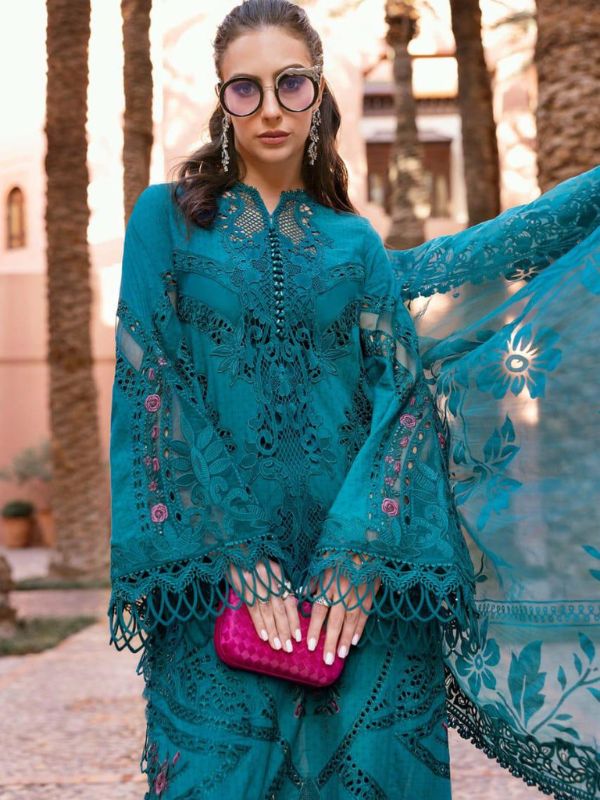 Maria B Embroidered Luxury Lawn Unstitched