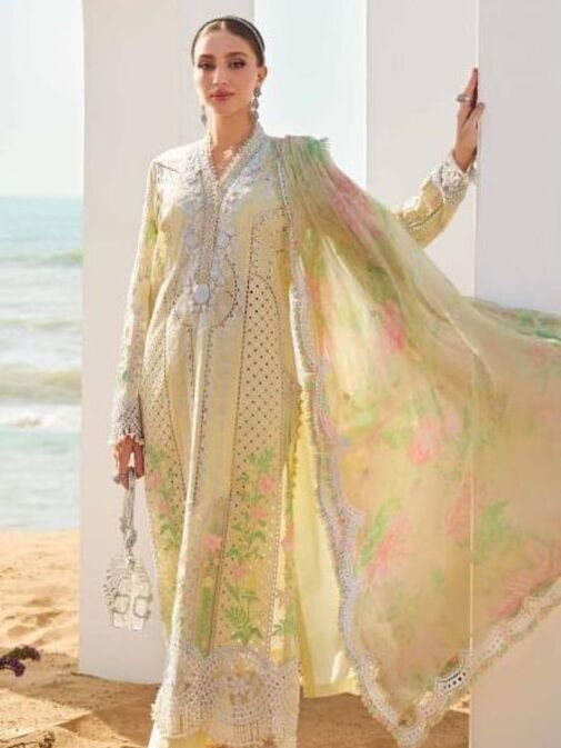 Maria B Chikankari Fabrics