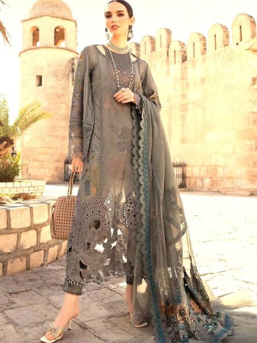 Maria B Embroidered Lawn Unstitched