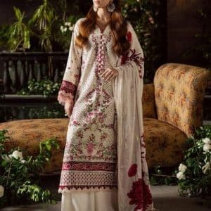 Ahmozi Chikankari Lawn Unstitched