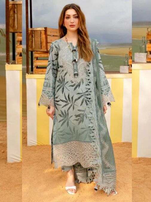 Nureh Embroidered Lawn Eid Collection