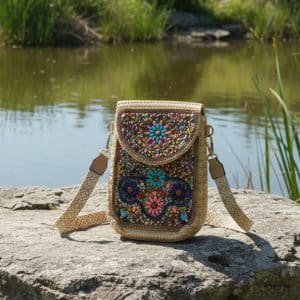 Handcrafted Beaded Crossbody Sling Bag
