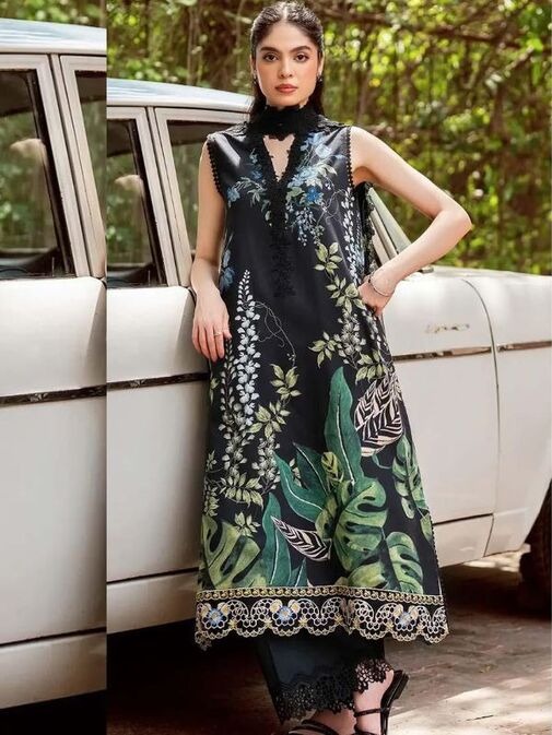 Asif & Nabeel Embroidered Lawn Fabrics