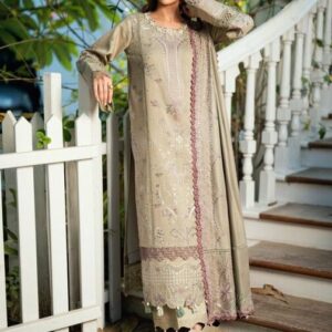 Florent Serenity Embroidered Lawn Fabrics