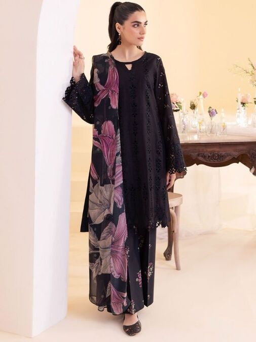 Iznik UE-253 Embroidered Lawn Fabrics