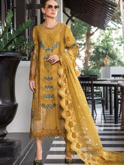 Maria B Chicken Kari Fabrics