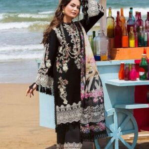 Nafees Embroidered Lawn Fabrics