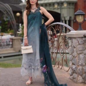 Saadia Embroidered Lawn Fabrics