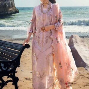 AL Zohaib Embroidered Lawn Fabrics