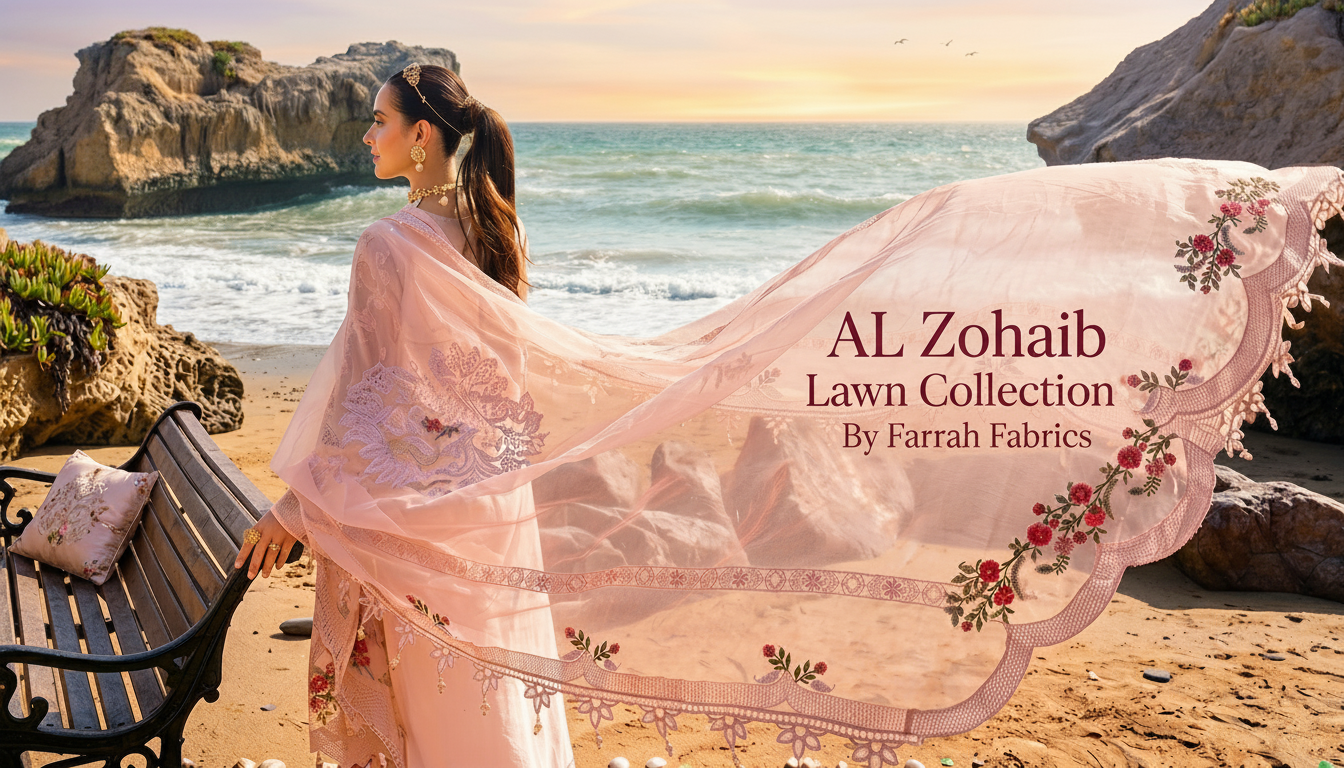 Al Zohaib Lawn Fabrics
