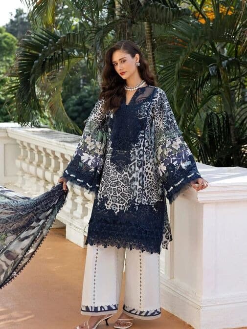 Elaf Embroidered Lawn Fabrics