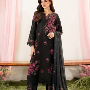 Iznik Embroidered Lawn Fabrics