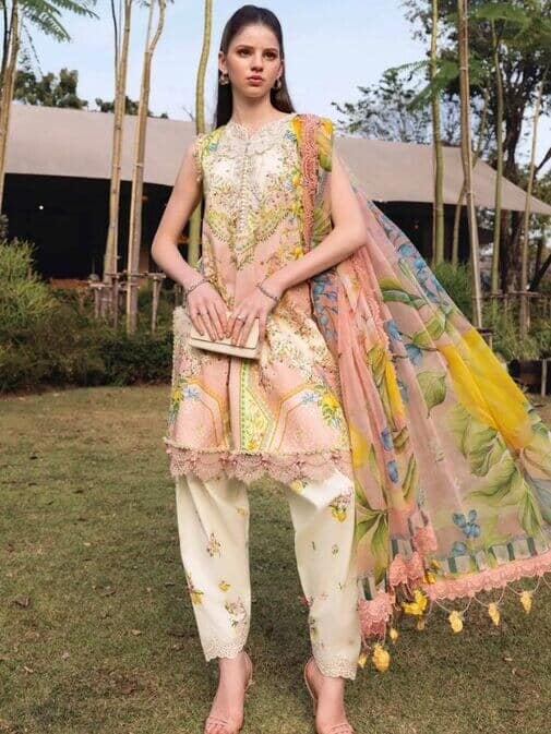 Maria B Printed Lawn Fabrics